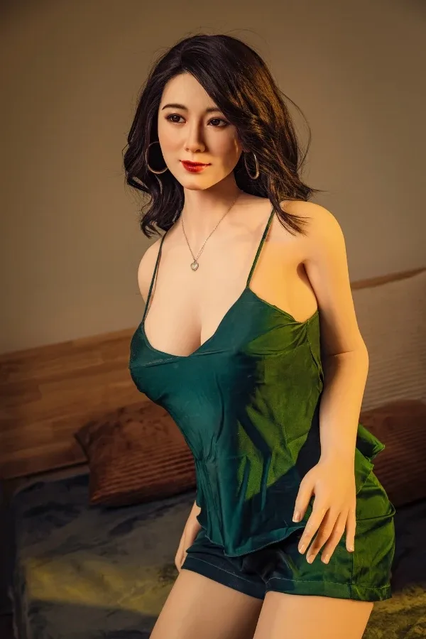G cup New Mature Asian Silicone Sex Doll Hao 163cm view 4