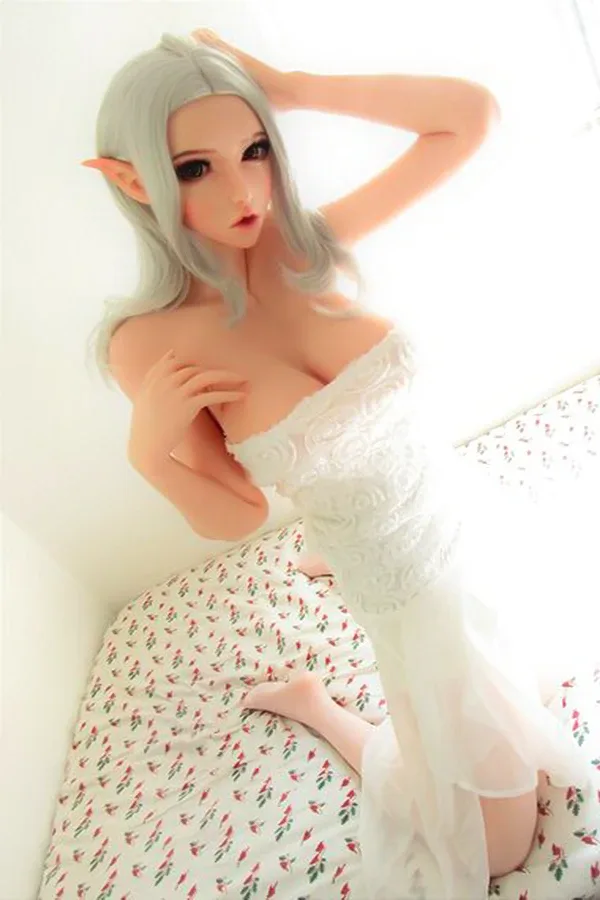 Sexy Gray Haired Elf Sex Doll Candelaria 150cm view 4