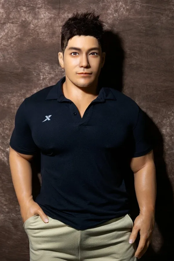 Silicone Male Sex Doll Xiong 170cm / 5ft 7 (Seamless Head-body Connection, Movable Jaw With Oral Structure)