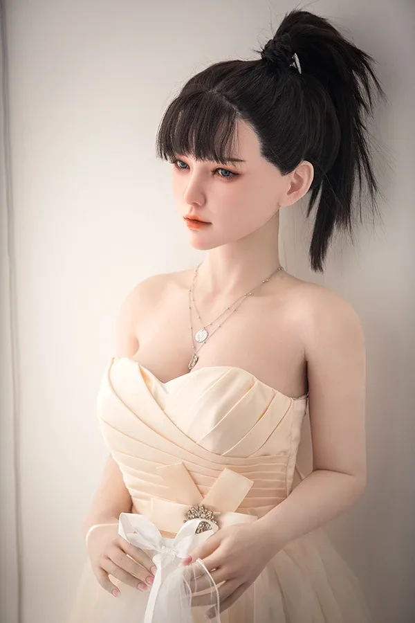 Korean Brunette Bride Sex Doll Dena 162cm view 4
