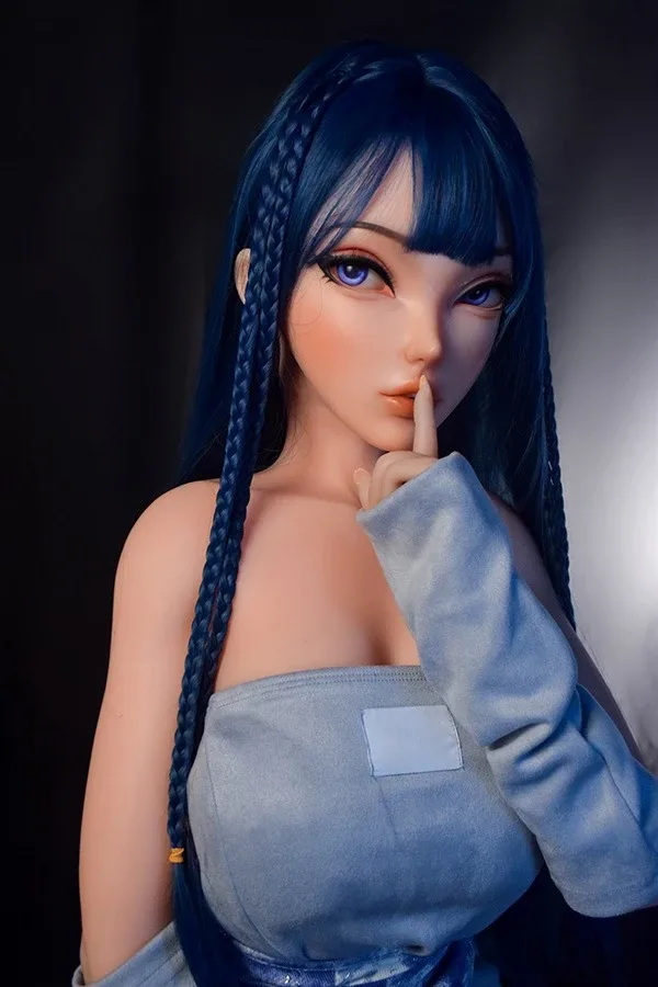 Mysterious Fantasy Blue Hair Cartoon Sex Doll Fiona 148cm view 4