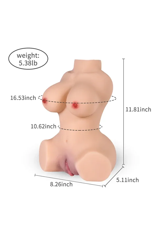 5.38lb Big Tits Sex Doll Torso