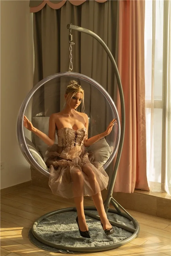 Blonde Smoky Makeup Female Love Doll Malaya 170cm ( Silicone ) view 6