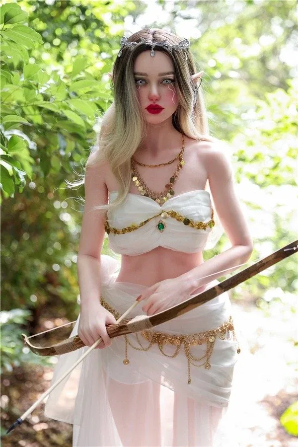 Silicone Elf Sex Doll Nia 157cm (Free Articulated Fingers, Realistic Oral, Movable Jaw)