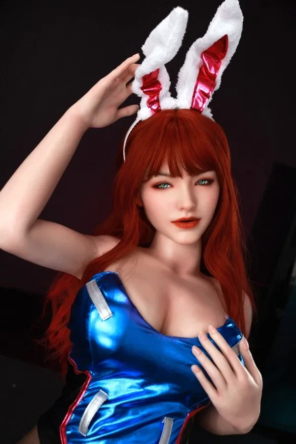 Sexy Redhead Silicone Sex Doll Marley 165cm (Movable Jaw With Oral Structure) view 4
