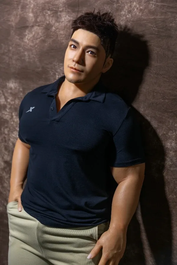 Silicone Male Sex Doll Xiong 170cm / 5ft 7 (Seamless Head-body Connection, Movable Jaw With Oral Structure) view 3