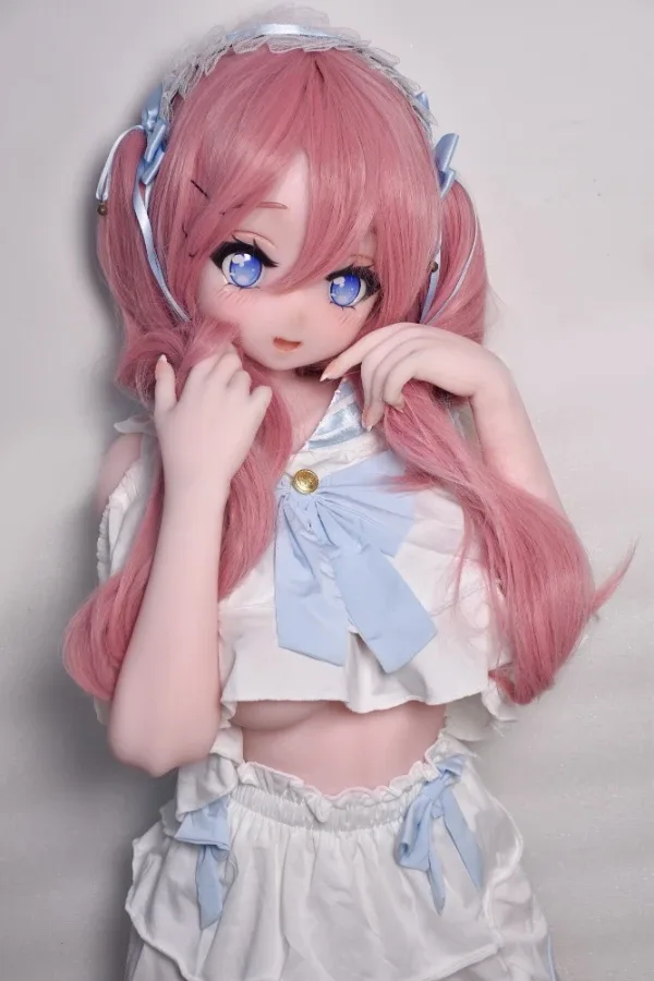 Super Cute Pink Hair Anime Manga Sex Doll Molly 148cm