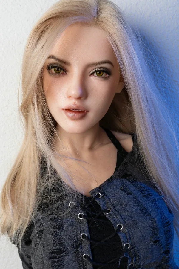 High End Silicone Blonde Sex Doll Vanya 166cm view 6