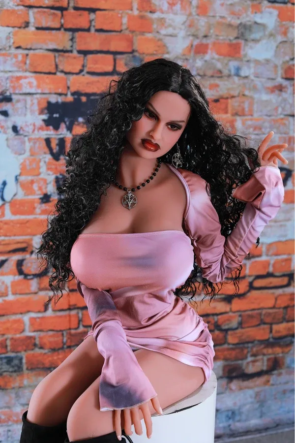 Busty Black Hair MILF Sex Doll Sarai 158cm view 2