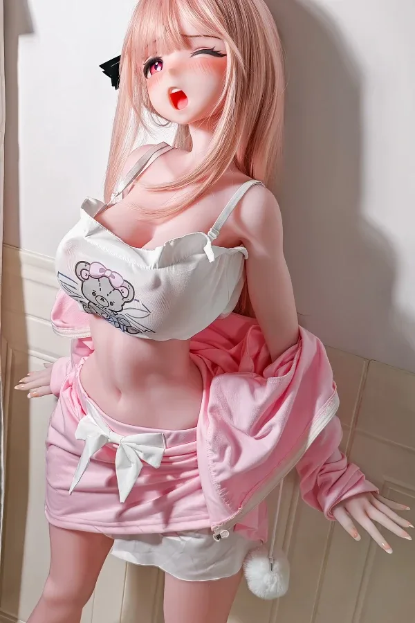 Playful Winking Japanese Anime Sex Doll lchigotani Koi 148cm view 6