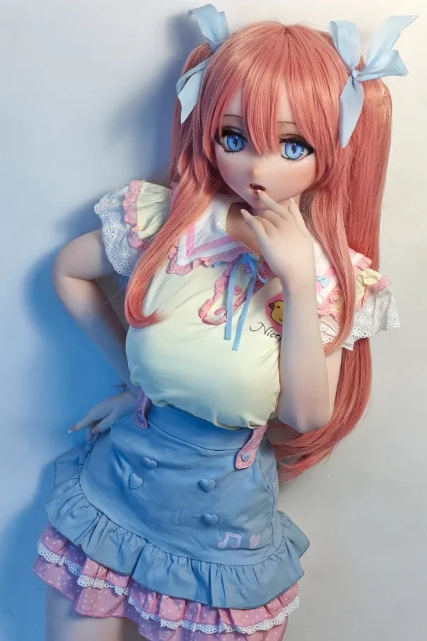 Beautiful Red Twin Tail Sex Doll Hayakawa Saaya 148cm view 2