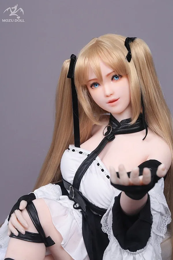 Golden Twintail Maid Sex Doll Marie Rose 145cm (Free Doll Same Clothes) view 6
