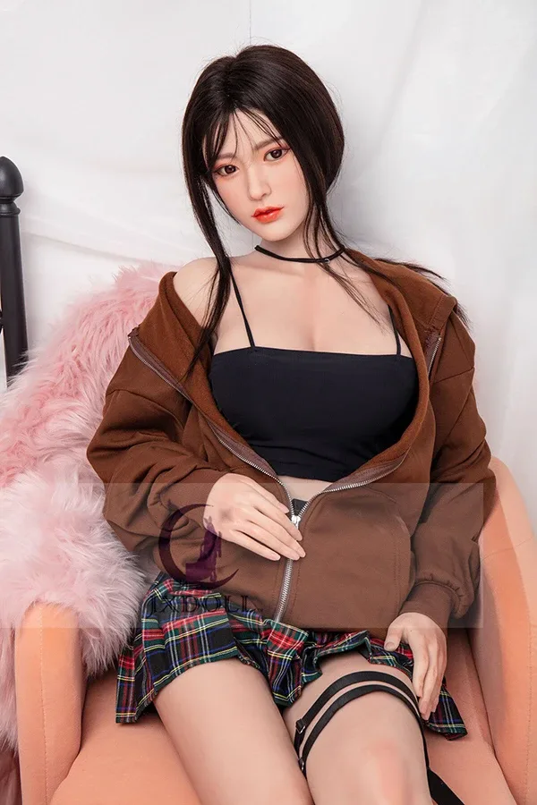 Pretty Black Hair Chinese Sex Doll Jordyn 170cm (Silicone Head) – Replaceable with Head and Body view 2