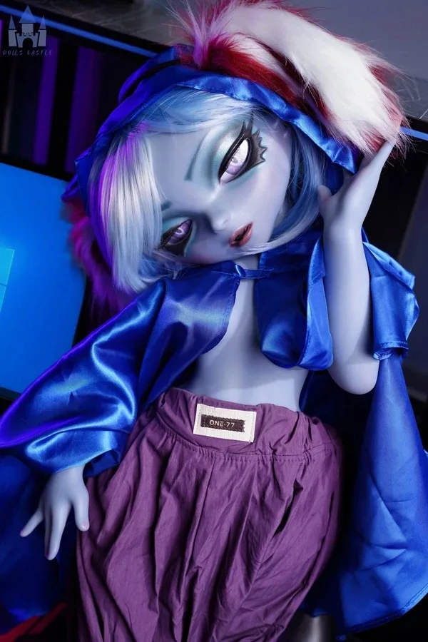 Mysterious Fantasy Alien Silicone Sex Doll Vexa 84cm (Detachable Ears) view 3