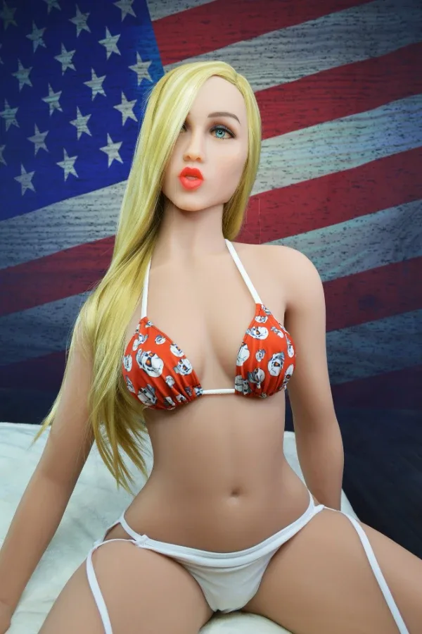 151cm C-cup American Small Breasted Sex Doll Kelly view 2