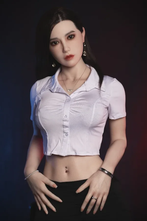 Full Size Big Butt Brunette Silicone Sex Doll Briella 168cm view 5