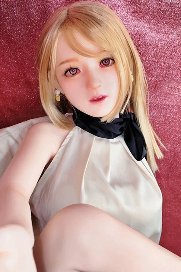 Cute Pretty Blonde Sex Doll Kora 145cm (Free Doll Same Clothes) view 2