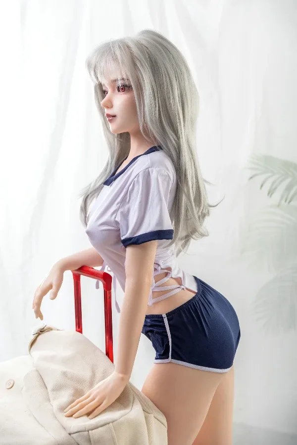 Full Silicone Pure Sex Doll Ginny 165cm (Movable Jaw With Oral Structure) view 5