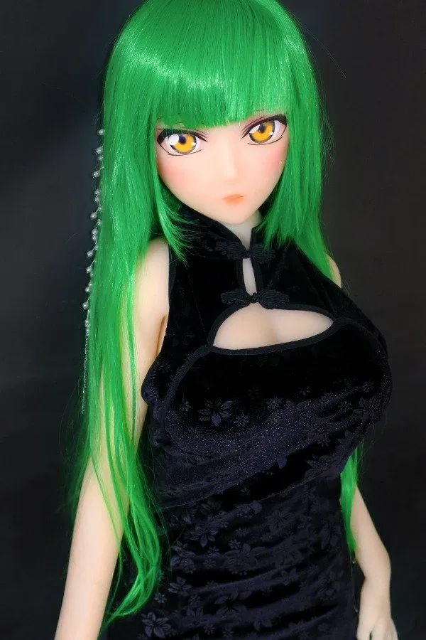 Green Hair Anime Sex Doll Nina 155cm view 2
