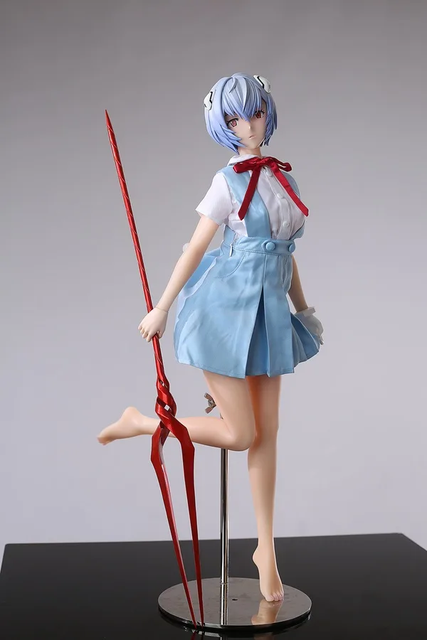 Rei Ayanami – Hybrid 65cm/25.59″ 3kg/6.61lbs Sex Doll view 6