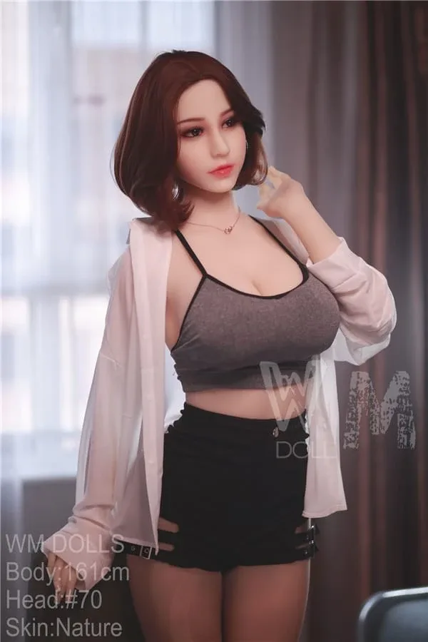 Lifelike Life-size Beautiful Asian Japanese Sex Doll Hermione 161cm view 2
