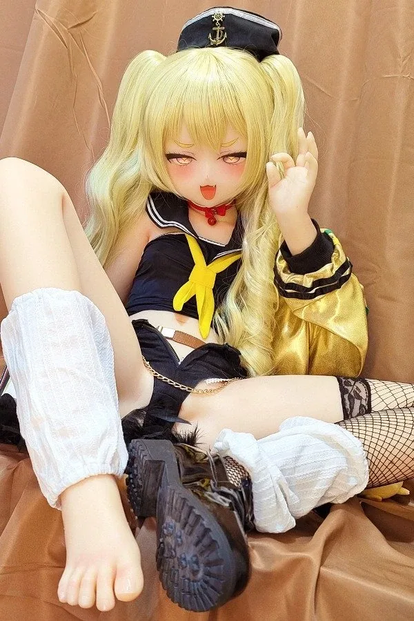 Cute Blonde Anime Sex Doll Elowyn 145cm view 6