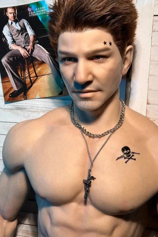 Super Realistic Mature Tall Male Sex Doll Kevin 180cm view 4
