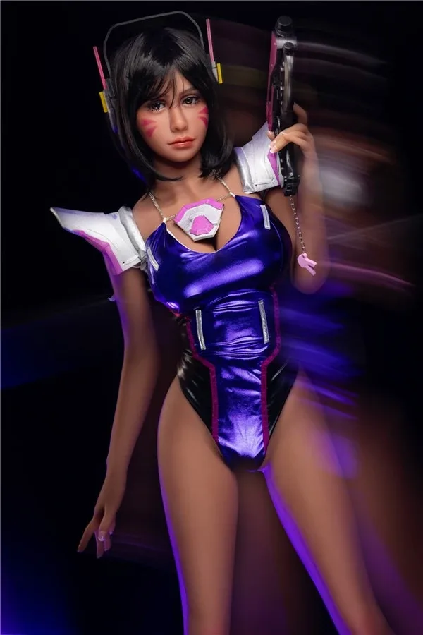 2021 New Sexy Busty Anime Overwatch DVA Sex Doll Isabella 148cm view 2