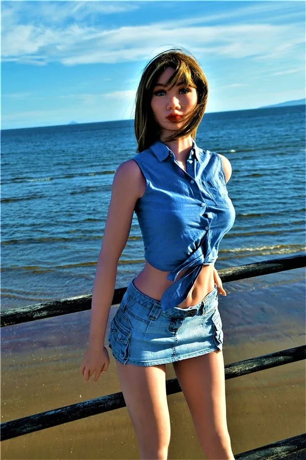 Real Life Blonde Skinny Adult Sex Doll Emily 168cm view 2