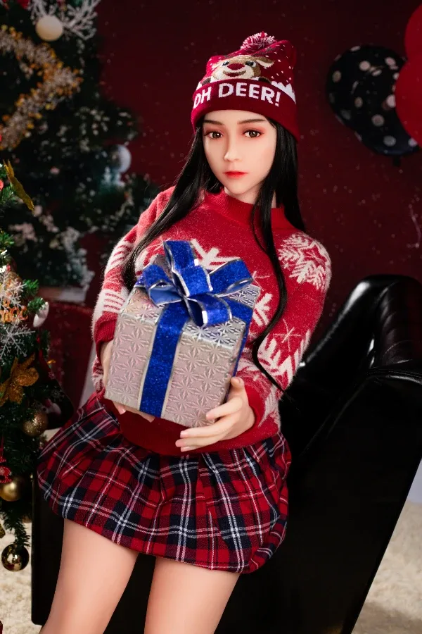 Charming Christmas Girl Sex Doll Amelia 163cm