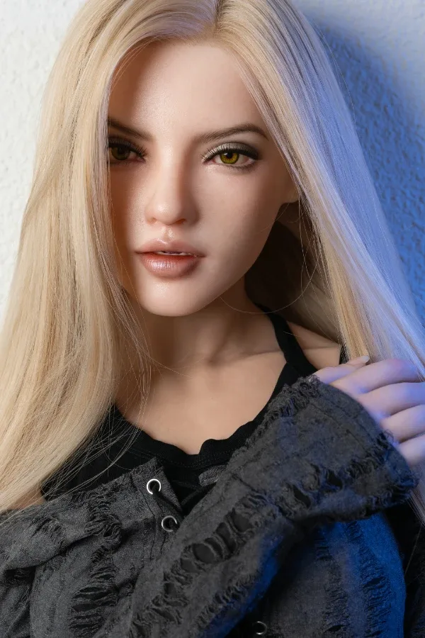 High End Silicone Blonde Sex Doll Vanya 166cm view 3
