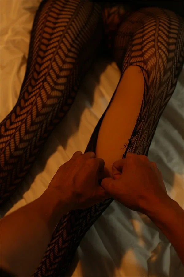 Fishnet Socks Sex Doll Leg Torso Alice 82cm view 3