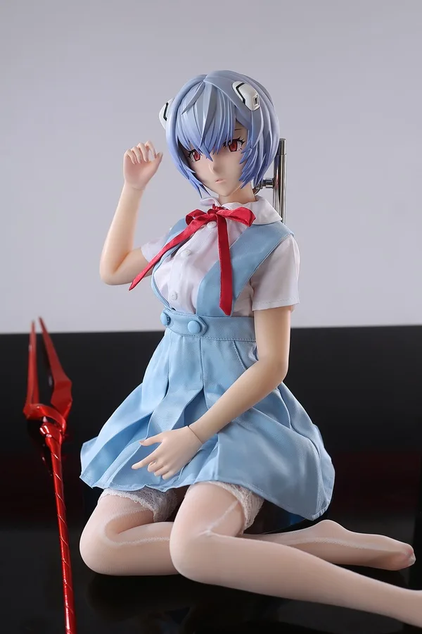 Rei Ayanami – Hybrid 65cm/25.59″ 3kg/6.61lbs Sex Doll view 3