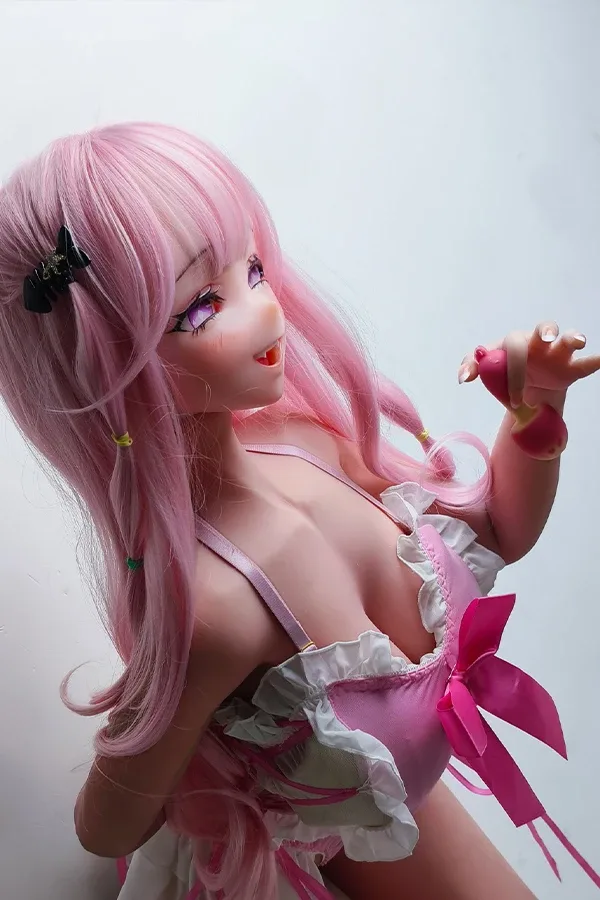 Naughty Cute Big Breast Anime Sex Doll Hanasaka Yuka 148cm view 5
