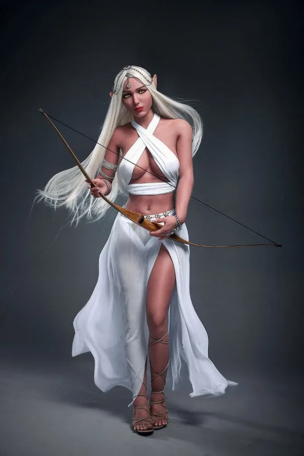 Fantasy Silver-haired Elf Sex Doll Monroe 166cm view 3