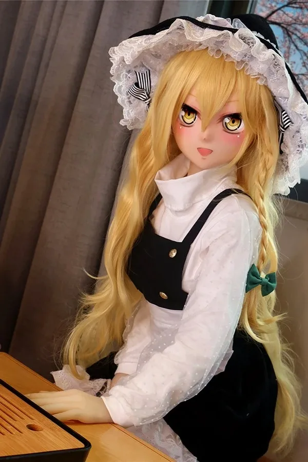 Cute Blonde Manga Sex Doll Alexis 145cm view 3
