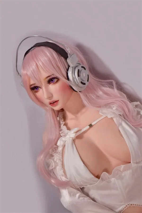 Pink Hair Cosplay Sex Doll Zoey 150cm view 6