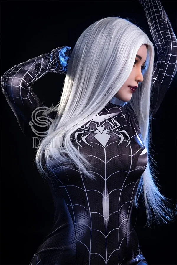 Busty Spiderman Cosplay Sex Doll Olivia 163cm view 6