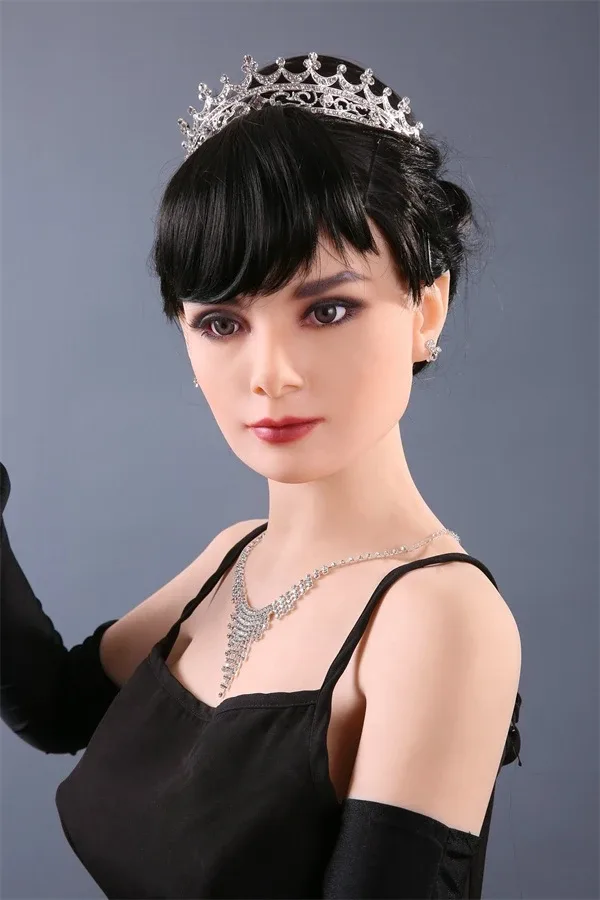 Life-Size Mature Audrey Hepburn Sex Doll Emelia 168cm view 4
