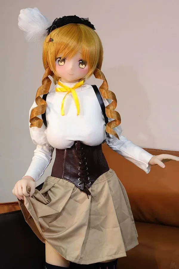 Pretty Cute Blonde Hair Anime Sex Doll Zora 145cm