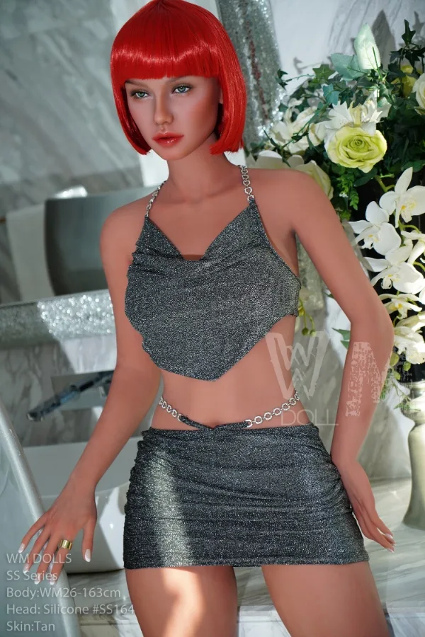 WM26 – Hybrid 163cm/64.17″ H-CUP 51kg/112.44lbs Sex Doll