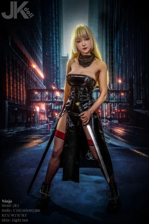 Blonde Killer Sex Doll Frieda 160cm view 4