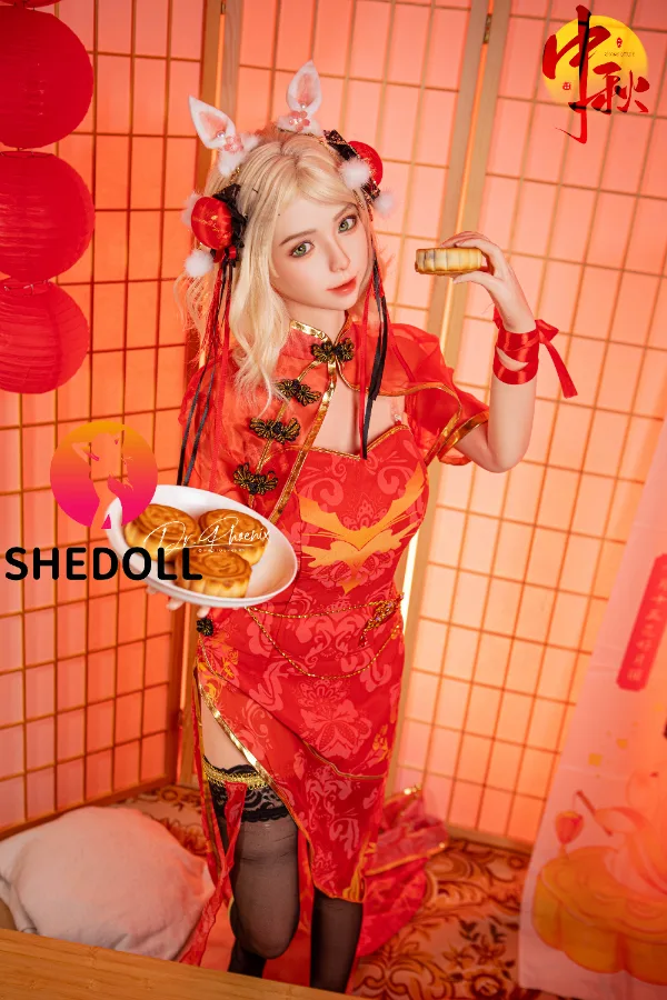 Zhenni – Silicone 148cm/58.27″ D-CUP 34kg/74.96lbs Sex Doll