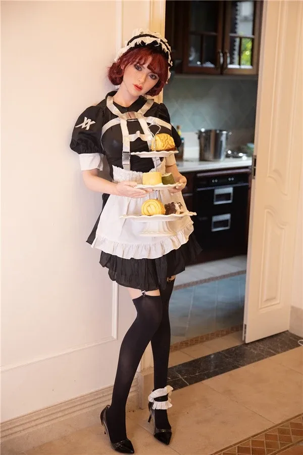 Realistic Busty Redhead Sex Doll 171cm view 4