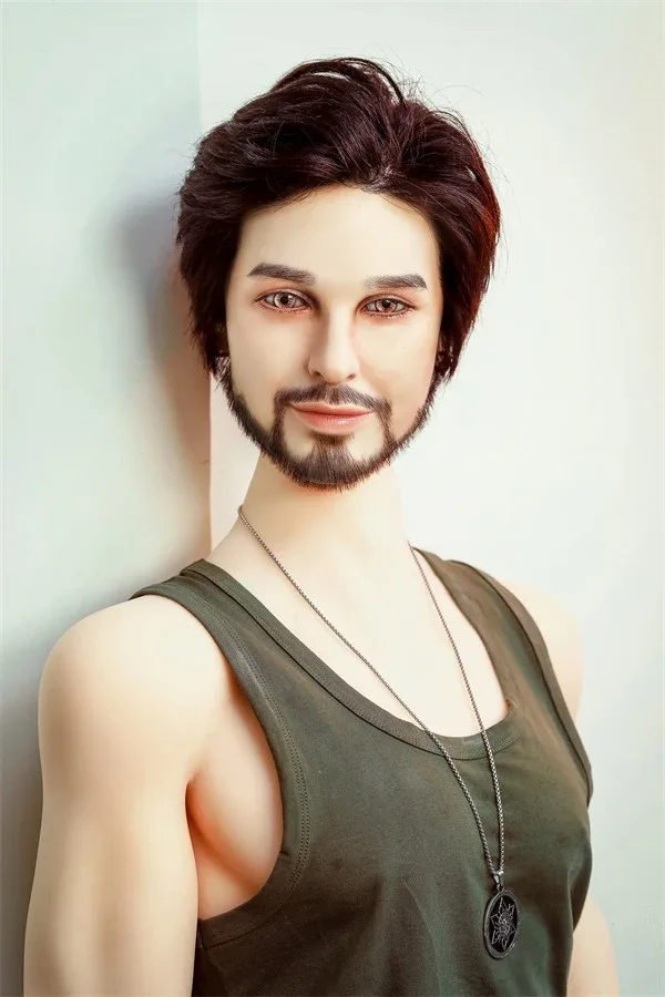 Life-Size Muscular Male Sex Doll Aadolf 162cm ( Silicone Head ) view 2