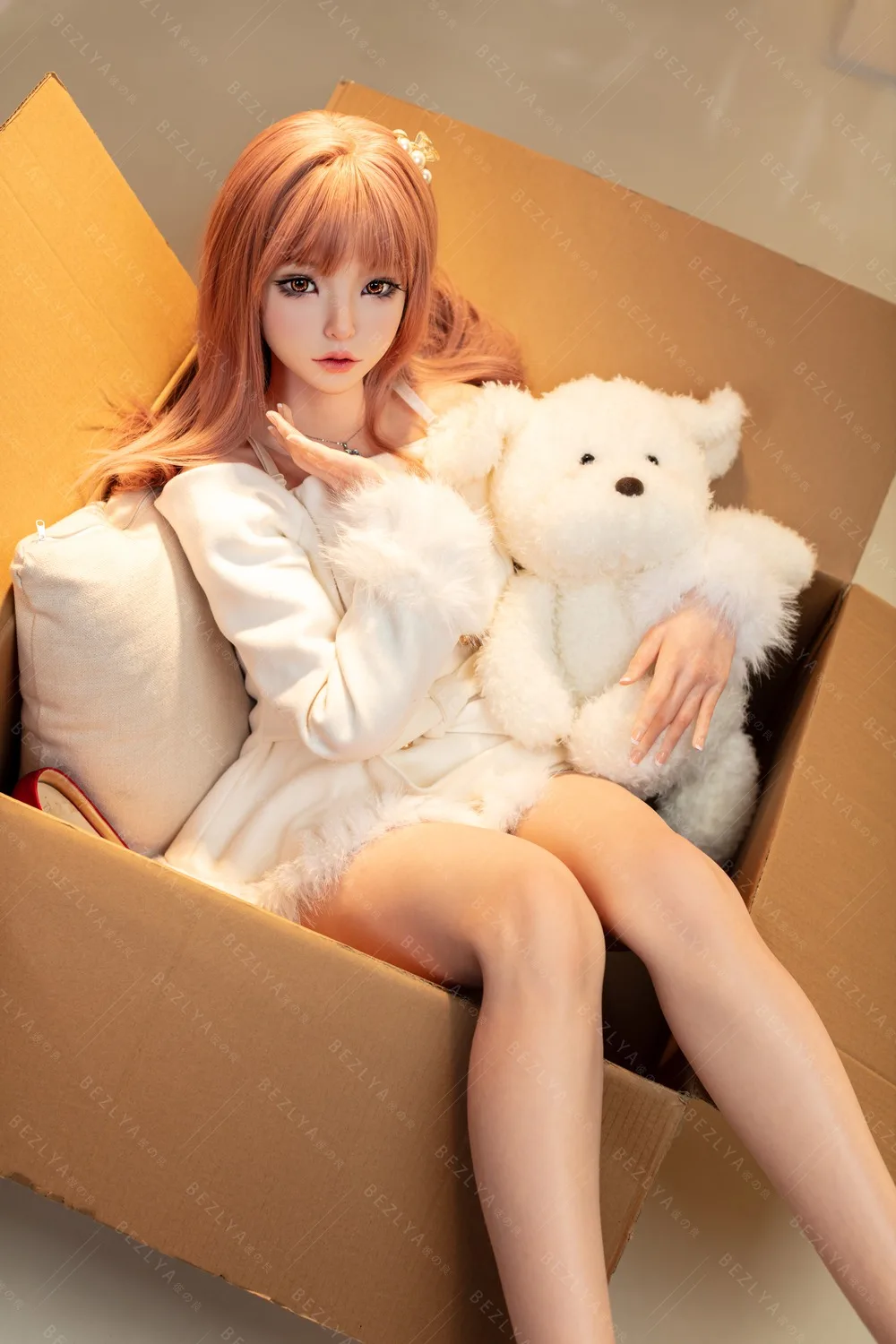 Silicone 163cm/64.17″ DD-CUP 48kg/105.82lbs Sex Doll view 2