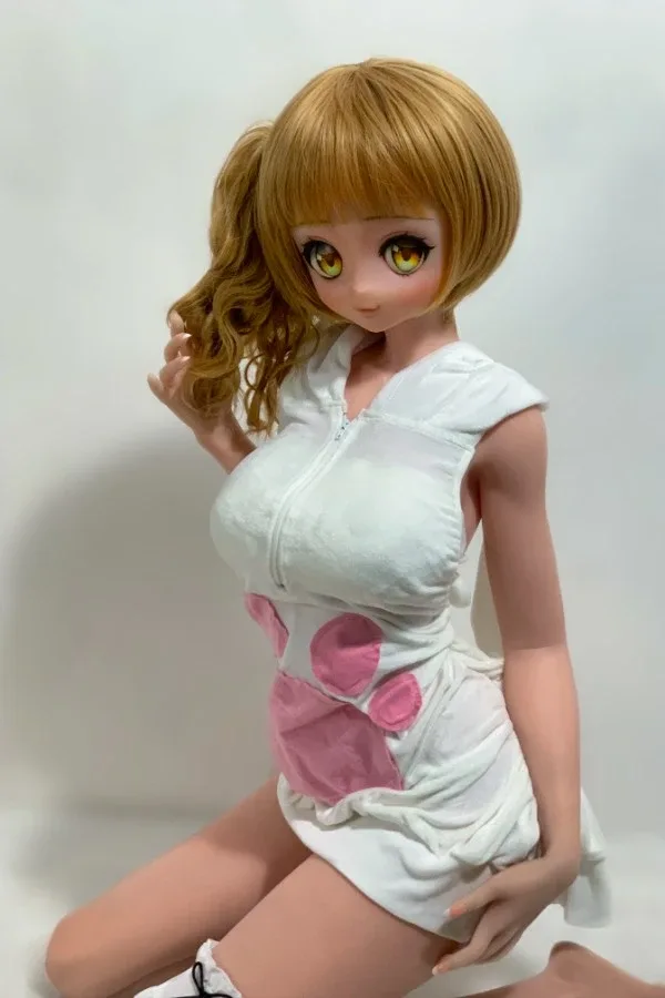 Cute Blonde Anime Sex Doll Ishikawa Kiyomi 148cm view 3