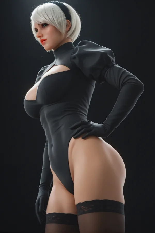 68 – Hybrid 162cm/63.78″ H-CUP 47kg/103.62lbs Sex Doll view 3
