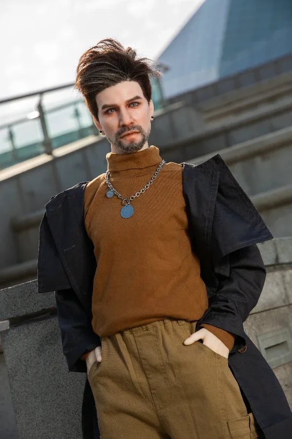 Mature Handsome Male Sex Doll Aiden 140cm (Silicone Head)