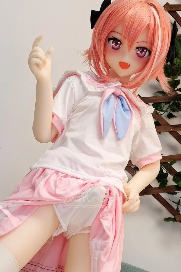 Cute Male Body Anime Futanari Sex Doll Noel 142cm view 5